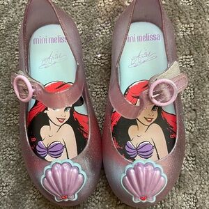 Mini Melissa Princess Ariel jelly Mary Janes